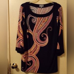 EUC JM Collection Tunic Size 3x.
